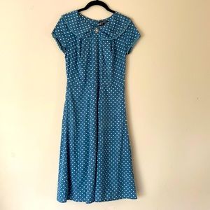 Retro Adorable Polka Dot Dress